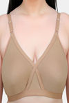 Maroon Clothing Double Layered Non Wired Full Coverage T-Shirt Bra (Pack of 2) - Multicolor — thumbnail 9